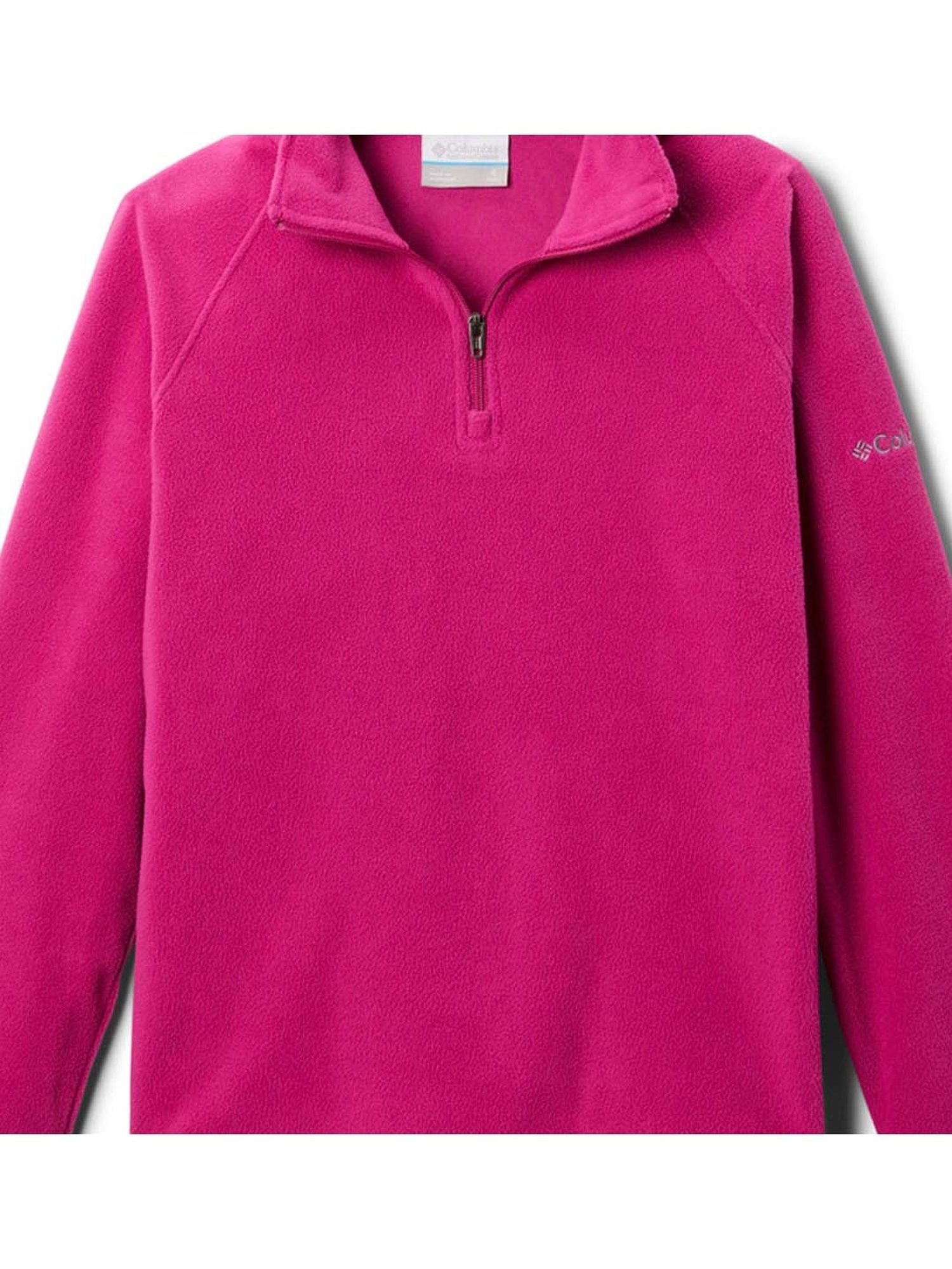 Columbia Kids Glacial Magenta Pink Regular Fit Full Sleeves Jacket