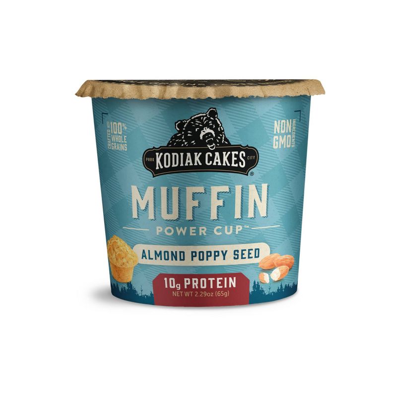 Kodiak Cakes Almond Poppy Seed Muffin Cup - 2.24oz