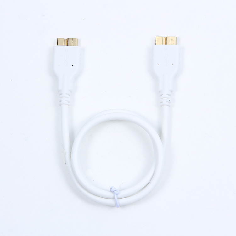 USB 3.0 Data Cable OTG Full Copper for Samsung Mobile Hard Disk MicroB-MicroB