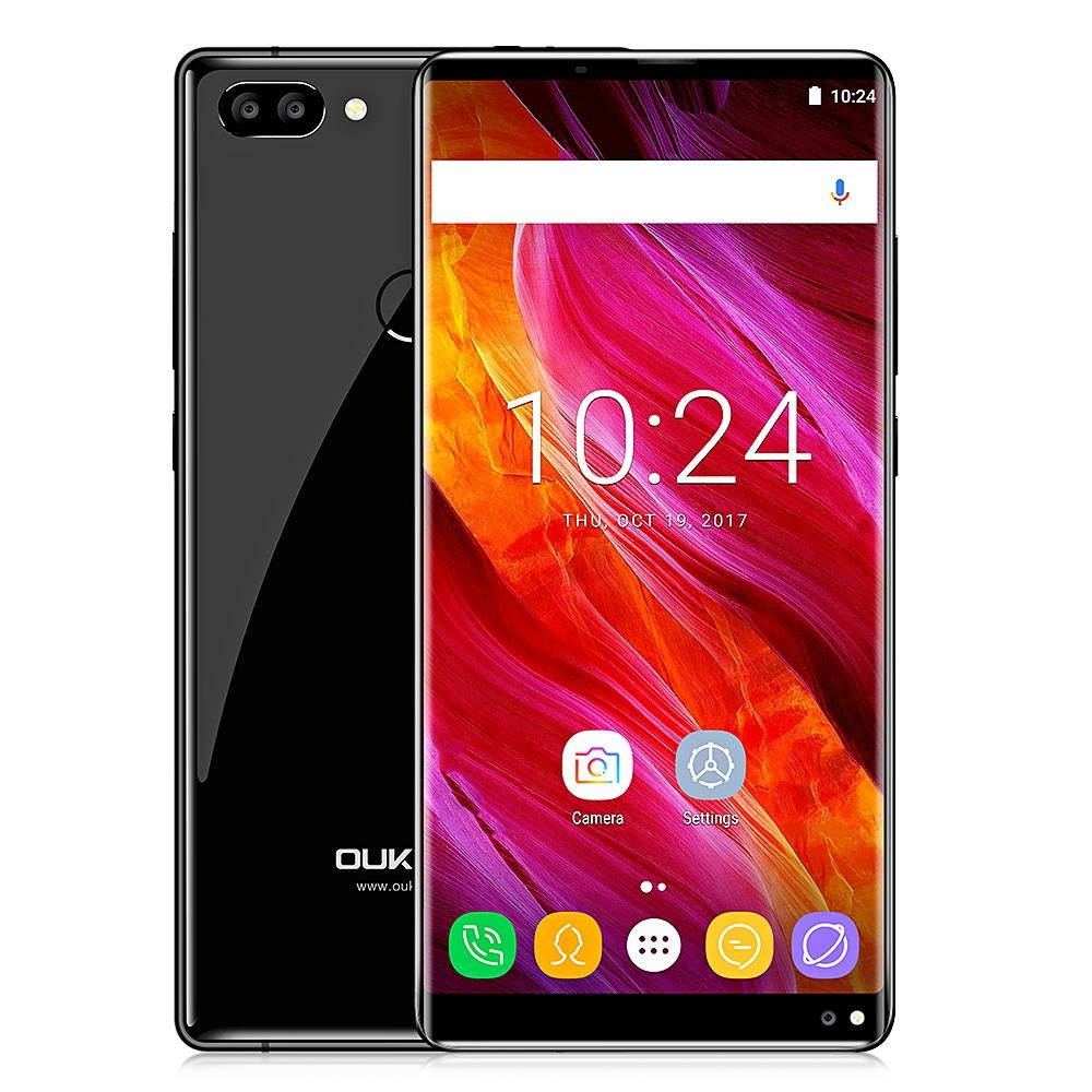 Unlocked Cell Phone Oukitel MIX 2 4G Phablet Android 7.0 5.99 inch MTK6757V Octa Core 2.39GHz 6GB RAM 64GB ROM 16.0MP + 0.3MP Rear Camera Touch Sensor