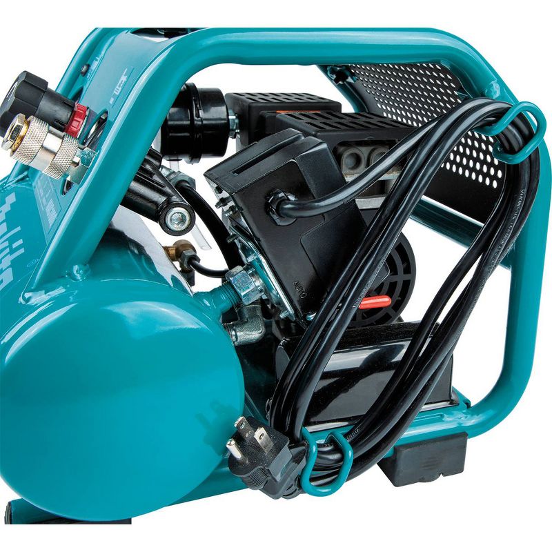 Makita MAC100QK1 Quiet Series .5 HP 1 Gallon Oil-Free Hand Carry Air Compressor/ 18 GA Brad Nailer Combo Kit