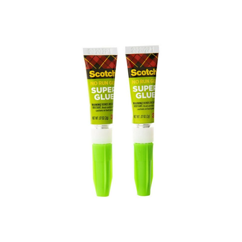 Scotch 2pk Super Glue .07oz