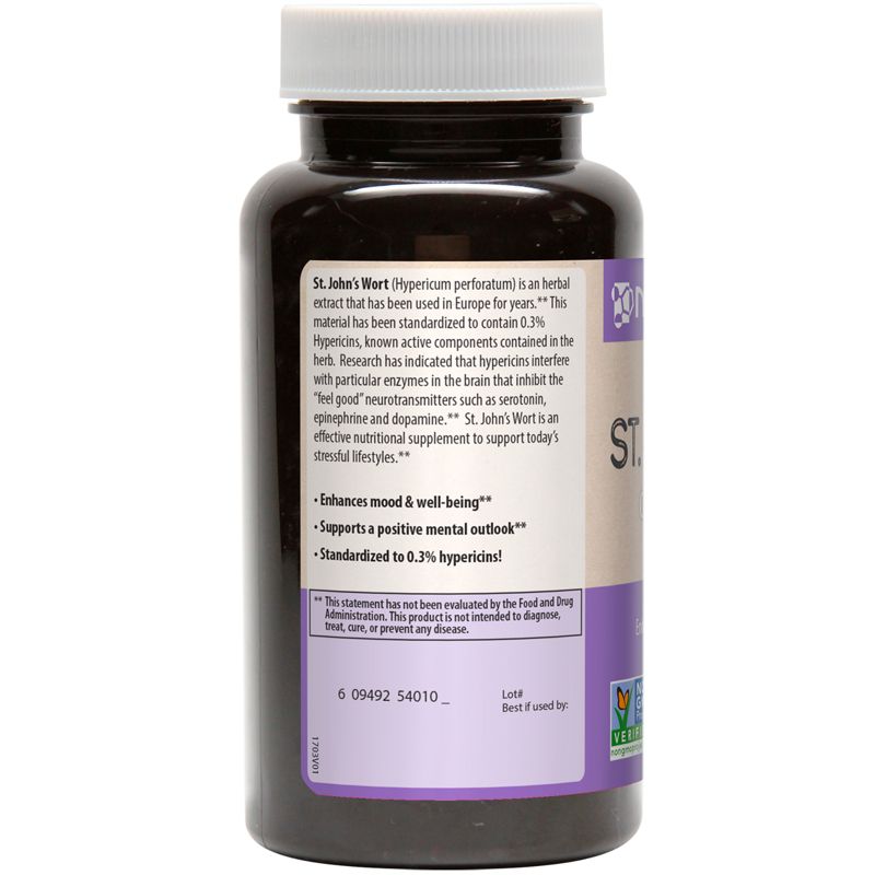 MRM Nutrition, St. John's Wort, 60 Vegan Capsules, Herbal Supplements