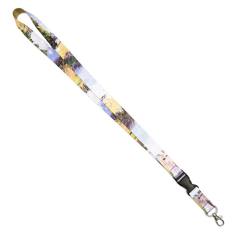 The Gifted Stationary 6 Pack Neck Lanyard Keychain Holder with Buckle Clip, 3 Monet Designs (22.5 in)
