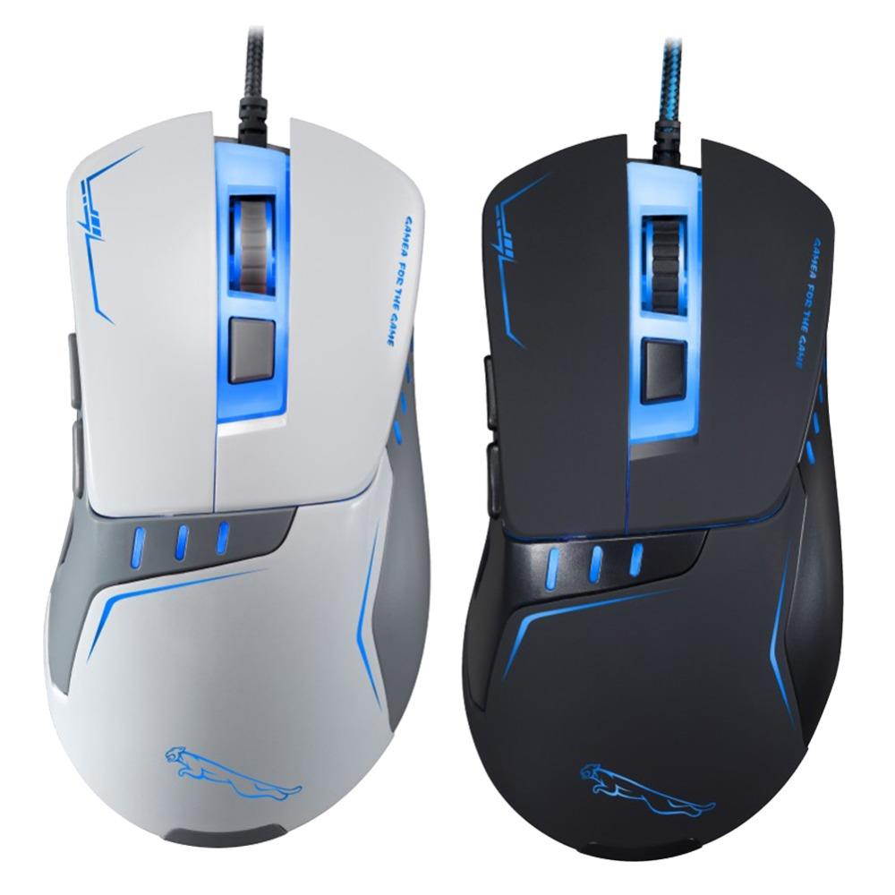 Professional USB Wired 5500DPI Resolution 6 Buttons Mouse Support LED Gaming Mouse For PC Laptop Retail Package