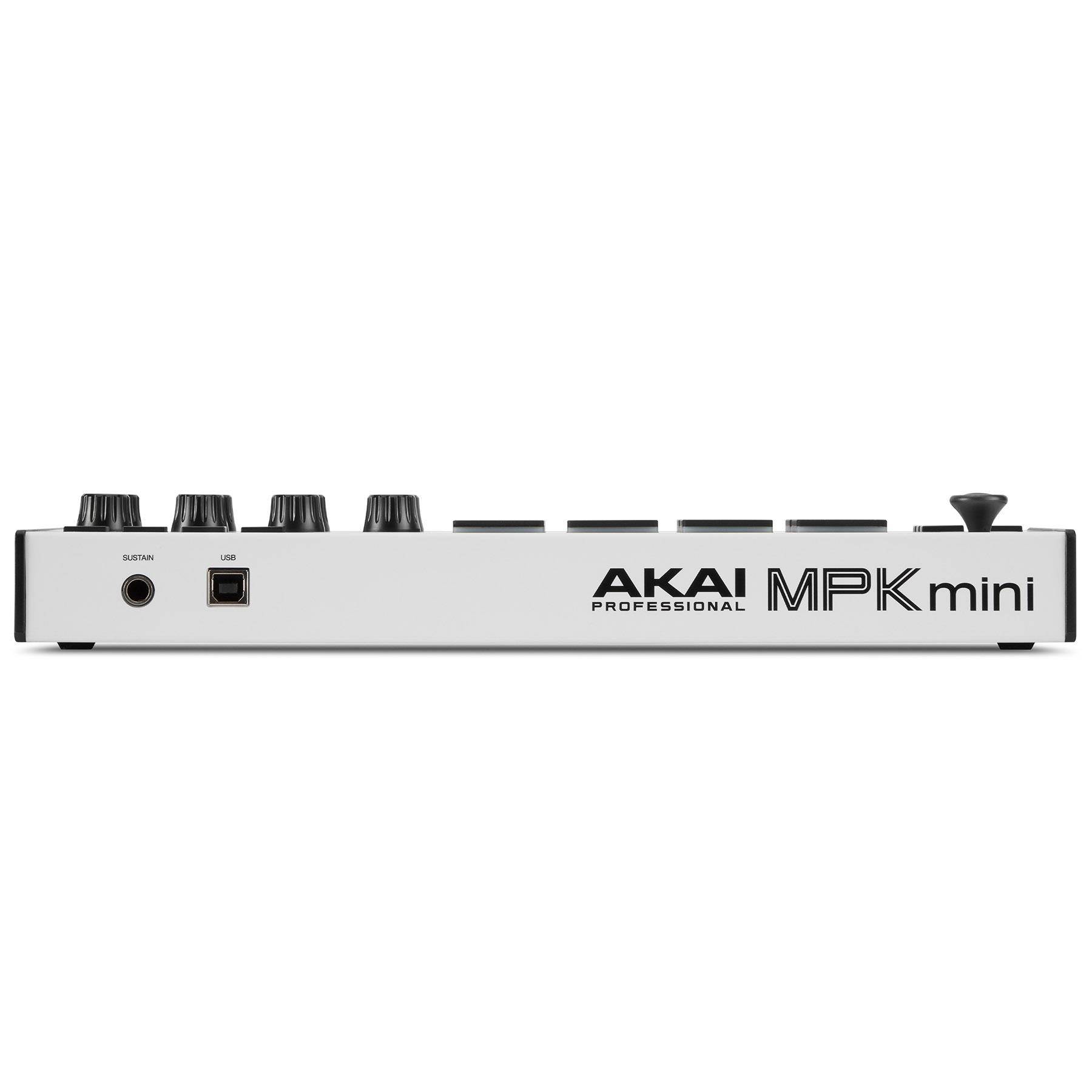 Akai MPK Mini MK3 25-Key Keyboard Controller (White)