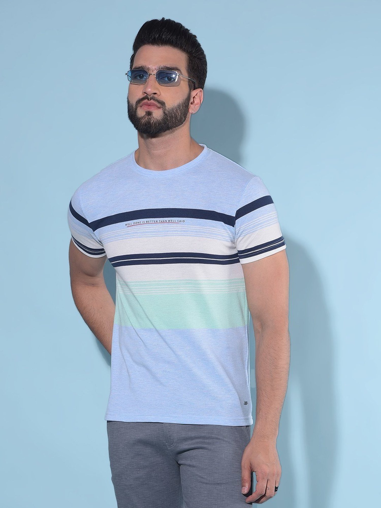 Sweet Dreams Dark Grey Regular Fit Crew T-Shirt