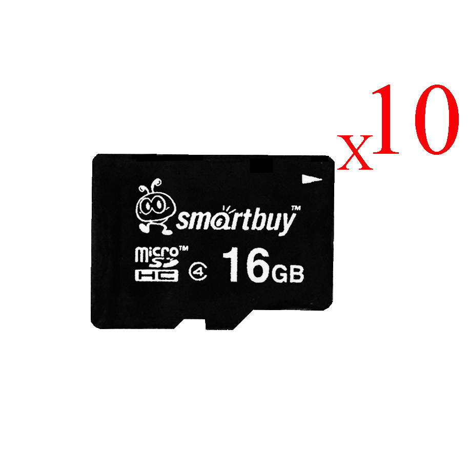 Smartbuy Micro SDHC Class 4 TF Flash Memory Card SD HC C4 Fast Speed for Camera Mobile Phone Tab GPS MP3 TV (4GB - 1 Pack)
