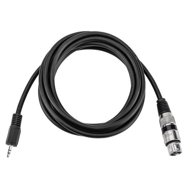 H&A 3-Pin XLR Female to 3.5mm Stereo Mini-Plug Cable 10' #XSM-FM-10
