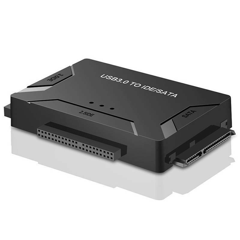 USB 3.0 to SATA IDE ATA Data Adapter 3 in 1 for PC Laptop 2.5" 3.5" HDD Hard Disk Driver With Power