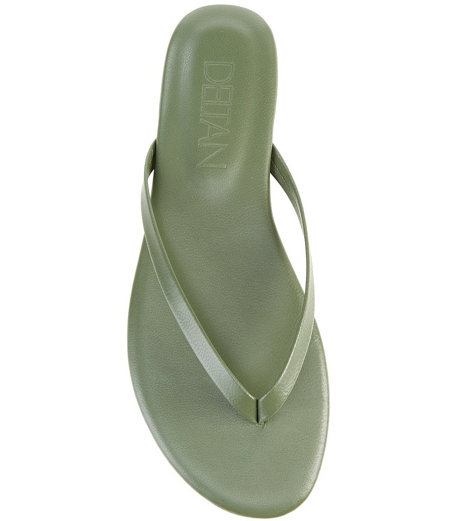 Deltan Hula Leather Thong Sandals