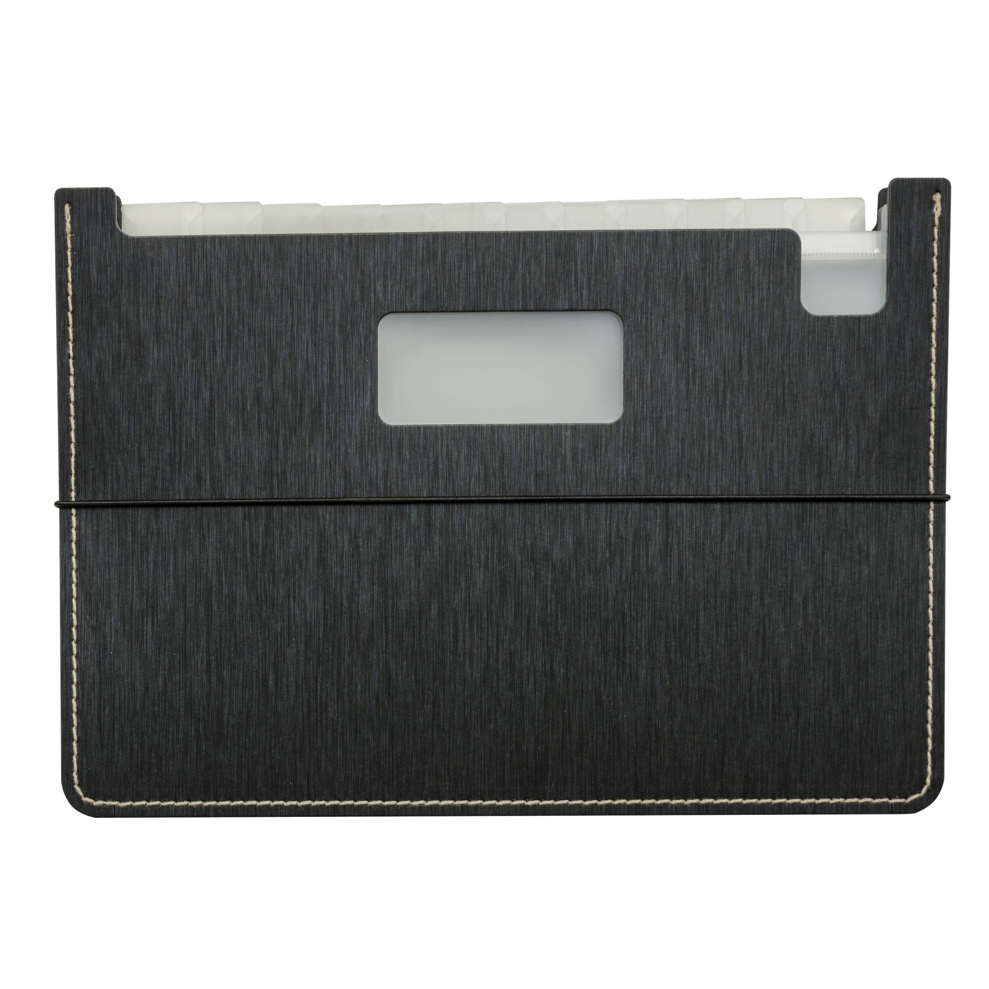 C-Line Expanding File 13-Pocket 13"Wx9-1/4"Lx9/10"H Black 53301