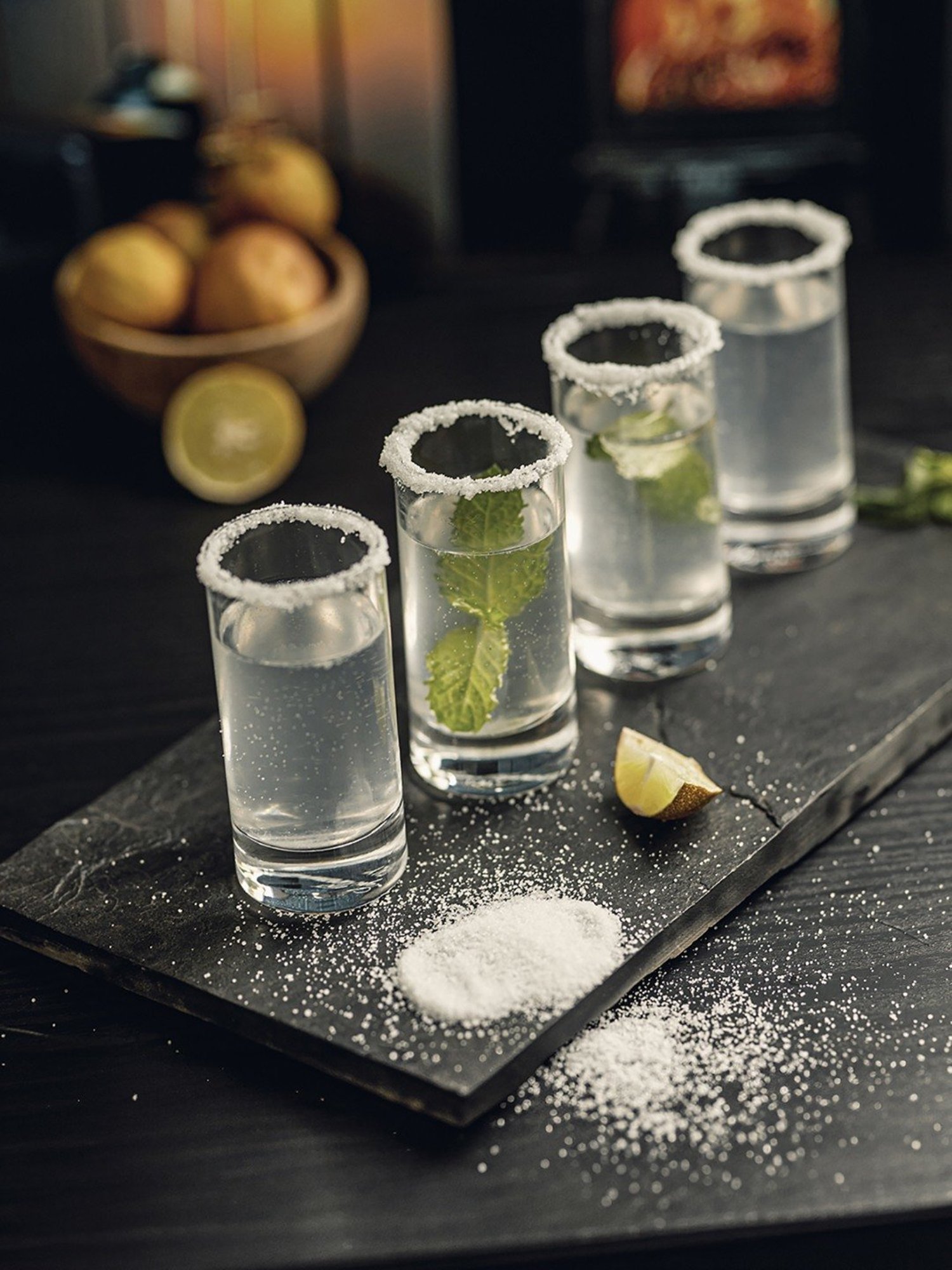 Trovea's Bicch Classico Transparent Glass Shot Glass - Set of 6