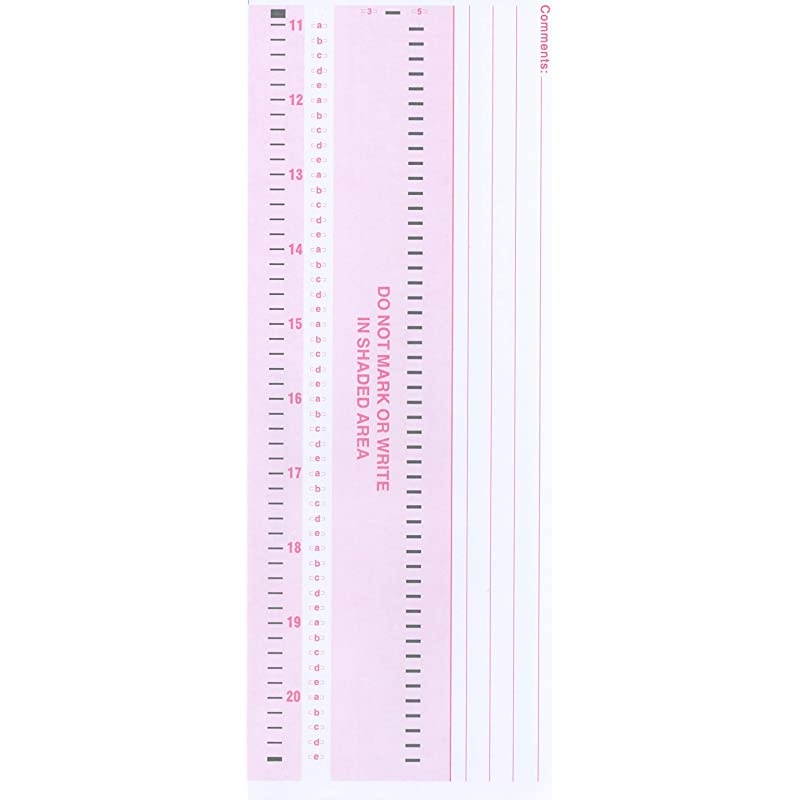 100 Sheet Pack Compatible Survey Forms