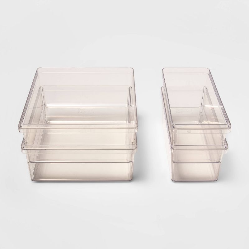 4.5"W X 10.5"D X 4"H Plastic Kitchen Organizer - Made By Design™