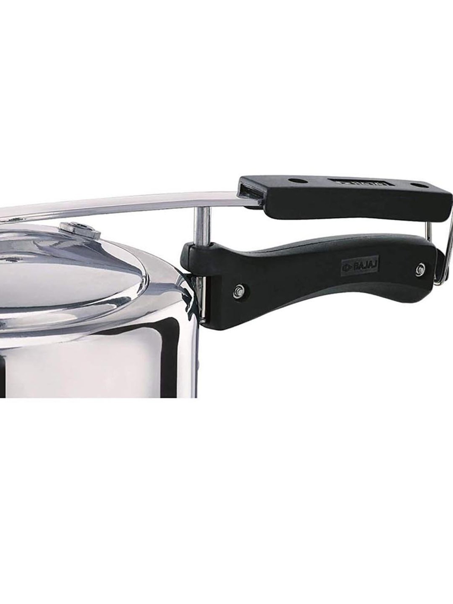 Bajaj PCX 42 Silver Aluminium 2 Ltr Pressure Cooker (ISI Certified) - Set of 1