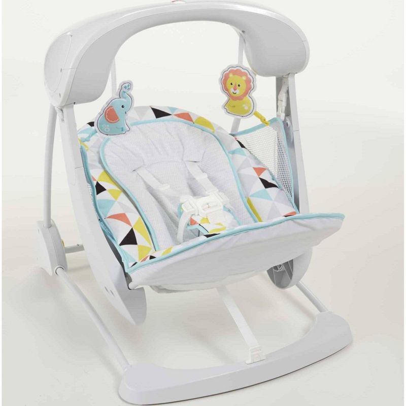 Fisher-Price Deluxe Take-Along Swing & Seat - Falling Leaves
