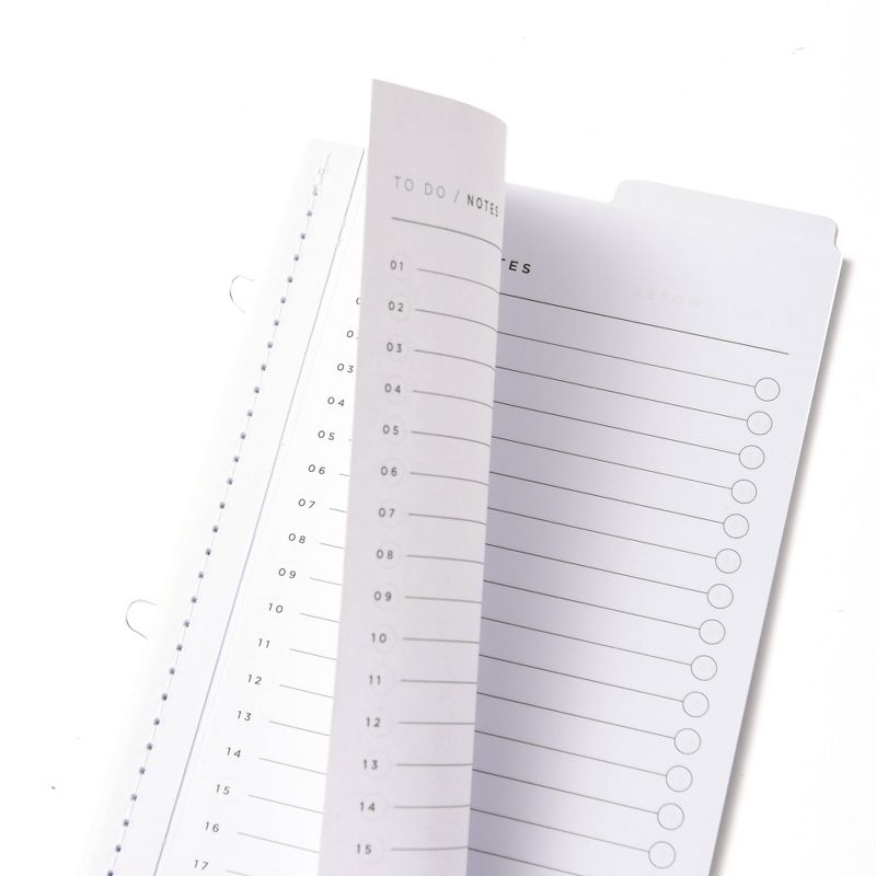 Russell+Hazel Mini Loop To Do Binder Insert