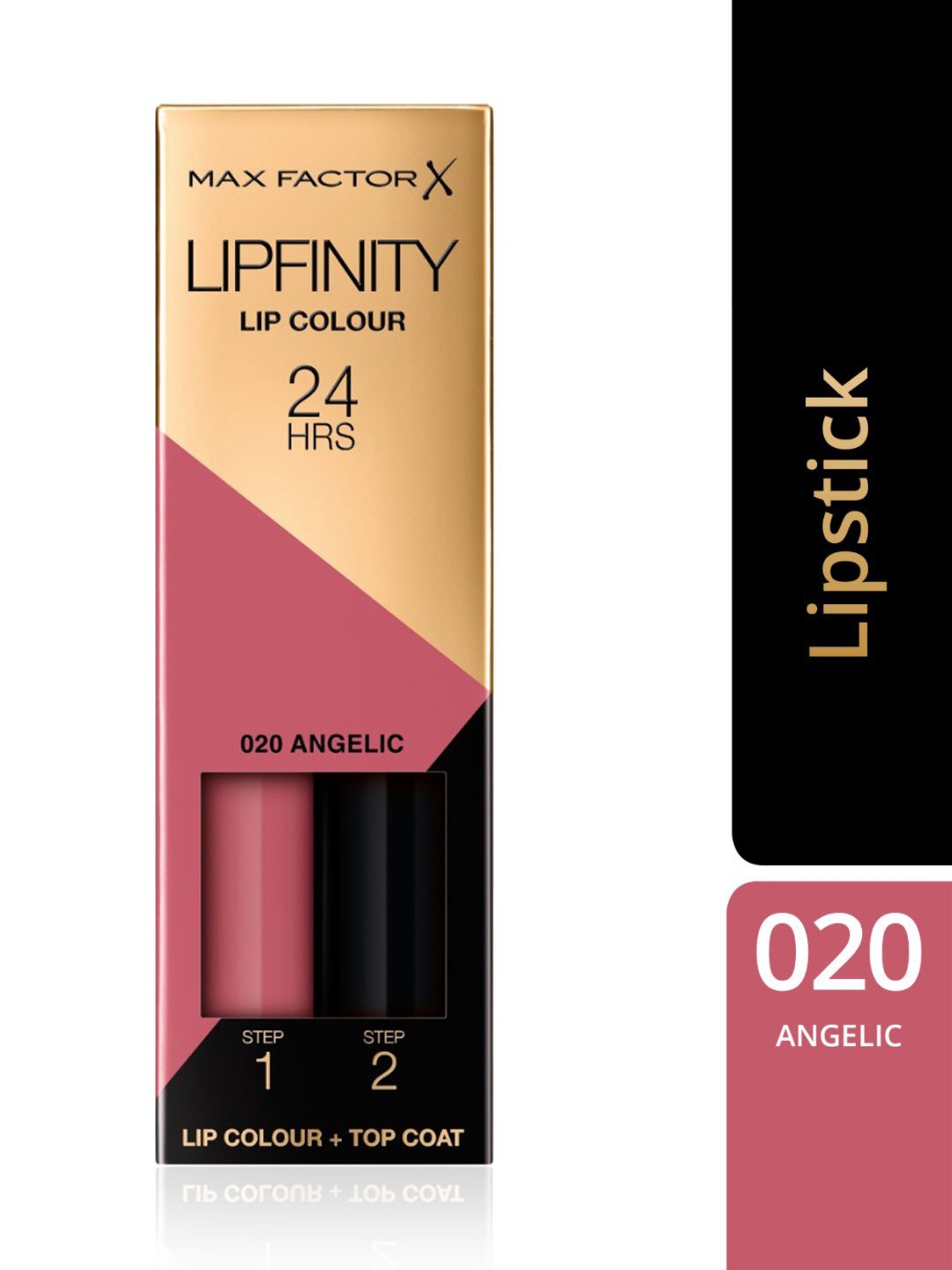 Max Factor Lipfinity Lip Colour + Top Coat 020 Angelic