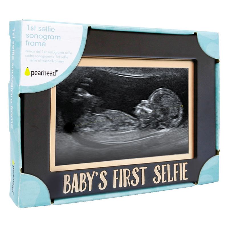 Pearhead Keepsake Picture Frame 4" x 6"  - "Baby's First Selfie"