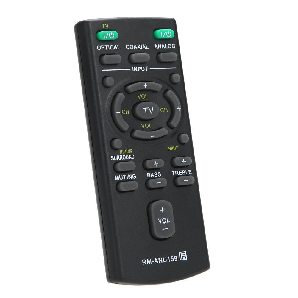 New Replacement remote control  RM-ANU159 For Sony Sound Bar HT-CT60 /C SA-CT60 SS-WCT60 need CR2025 Button Cell (not supplied)