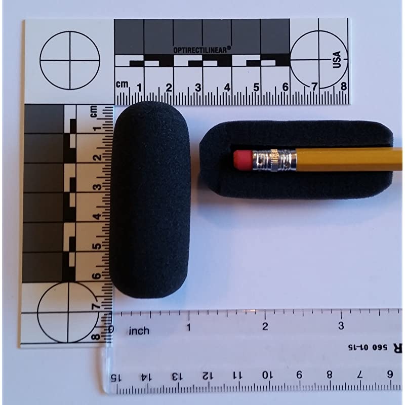 SH50 foam replacement microphone windscreens microphone covers 2pack for use with Sennheiser Aviation headsets