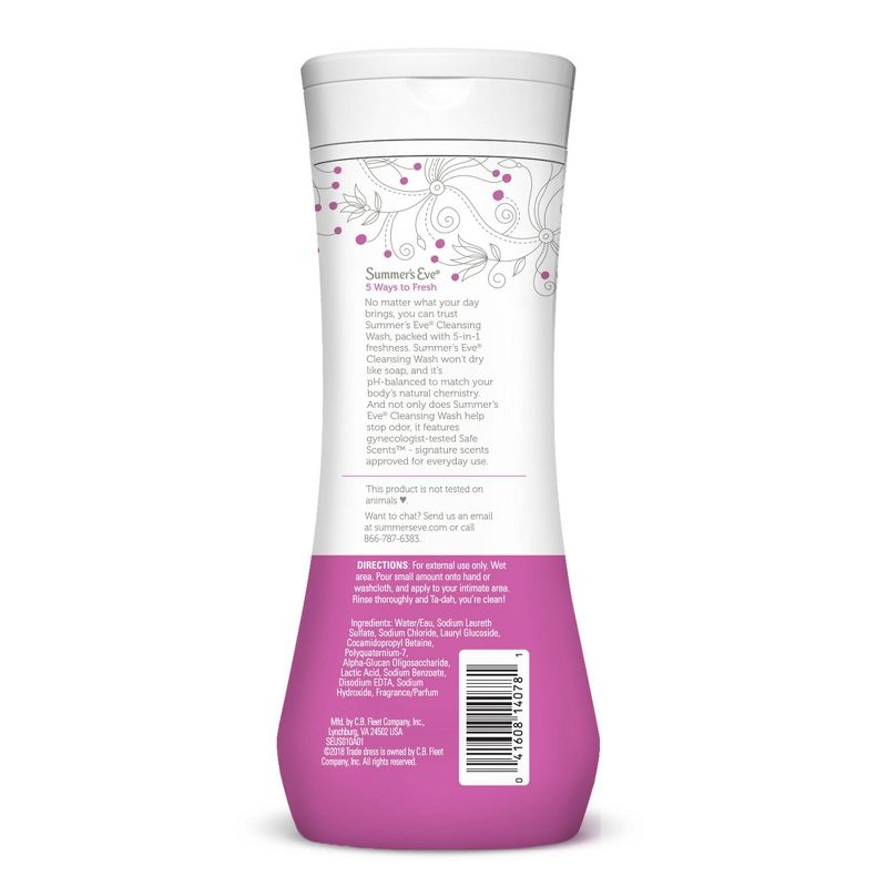 Honestly pHresh Rose & Bergamot Pre +Pro Biotic Feminine Wash - 5 fl oz