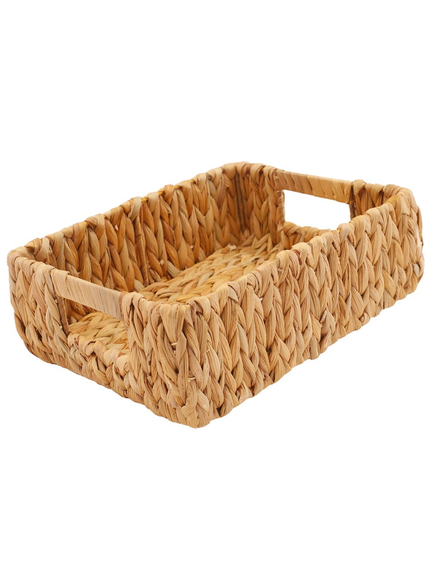 VarEesha Brown & Black Bamboo Multi-Purpose Basket - Set of 1