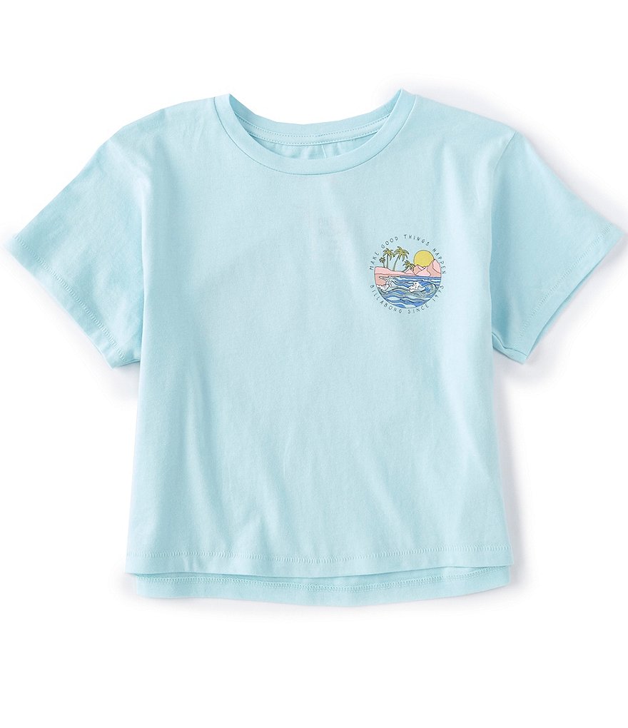 Barbie Big Girls 7-16 Short-Sleeve Follow Your Dreams Graphic Tee