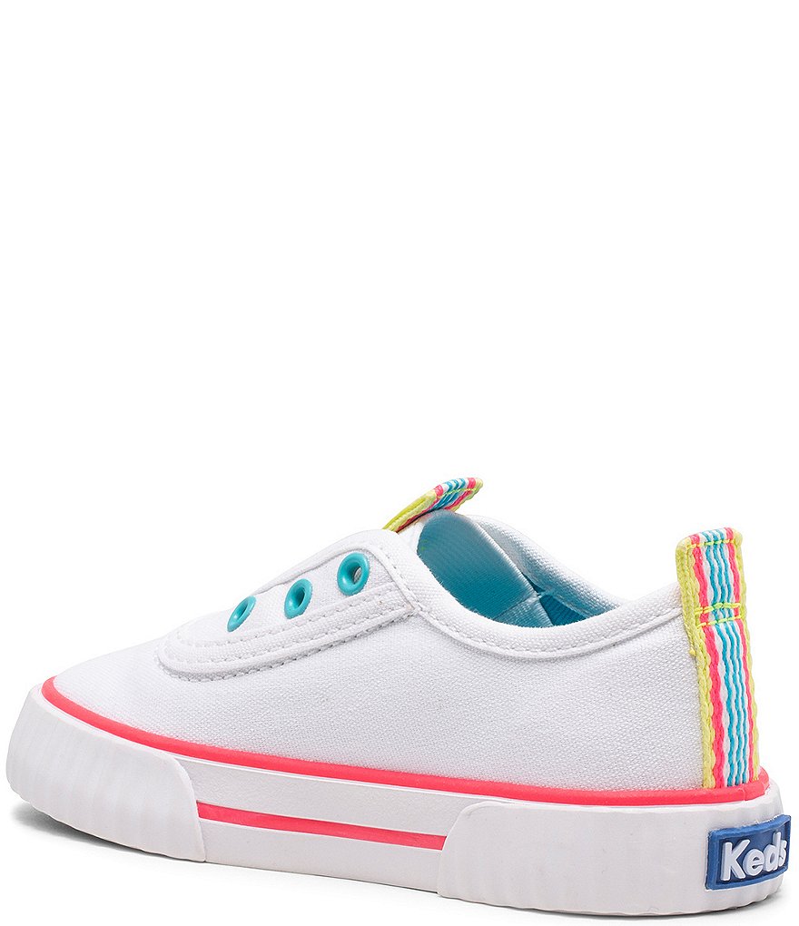 Keds Girls' Topkick Washable Canvas Slip-On Sneakers (Toddler)