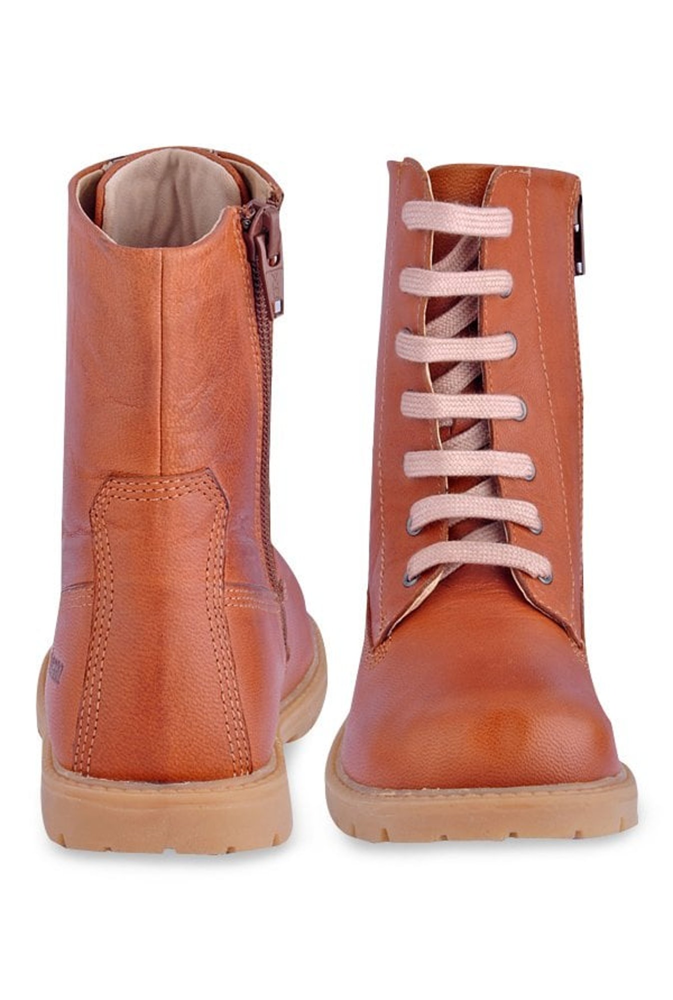 Beanz Kids Tara Tan Derby Boots
