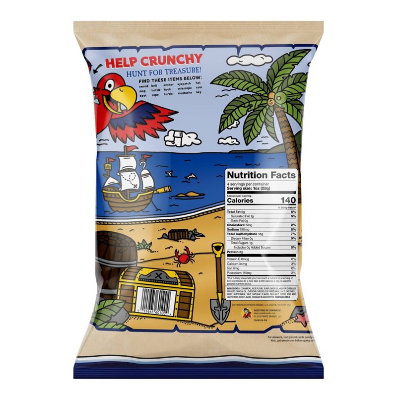 Pirate's Booty Aged White Cheddar Puffs - 4oz