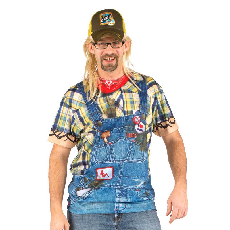 Men's Hillbilly Costume Shirt - Small