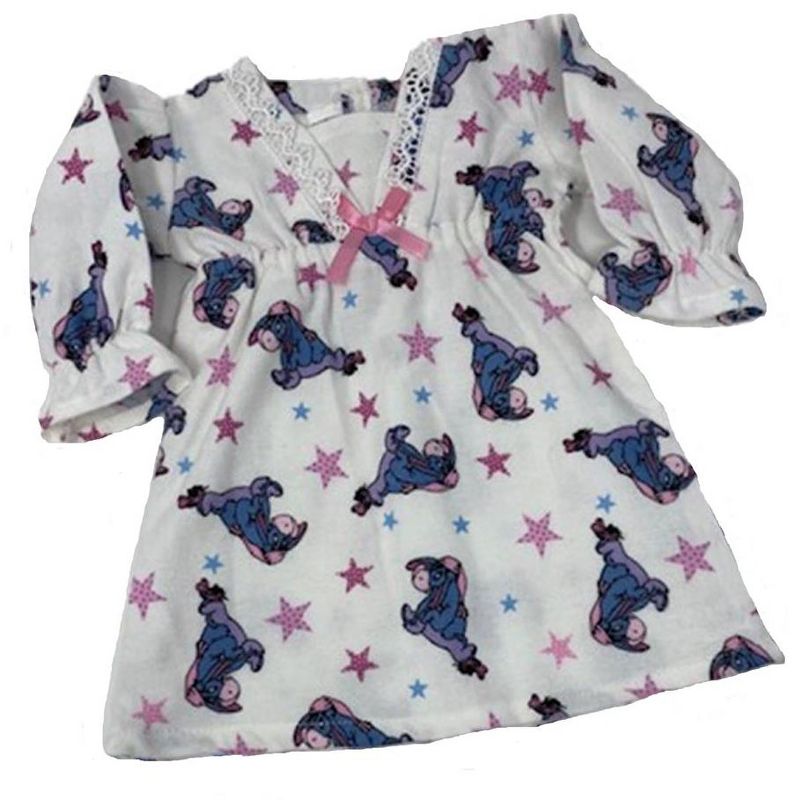 Doll Clothes Superstore Flannel Nightgown Fits 18 Inch Girl Dolls Like American Girl Our Generation Dolls