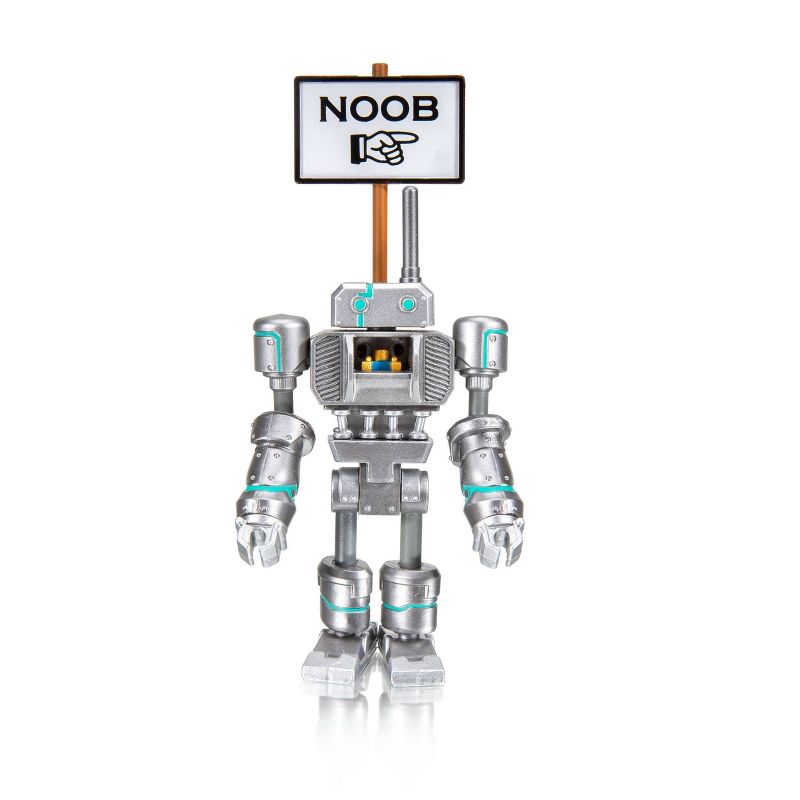 Roblox Imagination Collection - Noob Attack - Mech Mobility Figure Pack (Includes Exclusive Virtual Item)