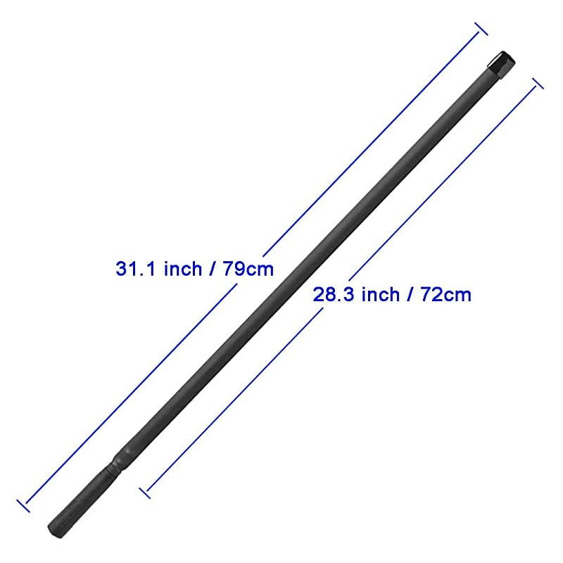 Dual Band VHF UHF 136520MHz 283 inch Foldable CS Tactical SMA Female Ham Radio Antenna for Kenwood Wouxun Baofeng BFF8HP UV5R UV82 BF888S GT3 Handheld Ham Two Way Radio Walkie Talkie