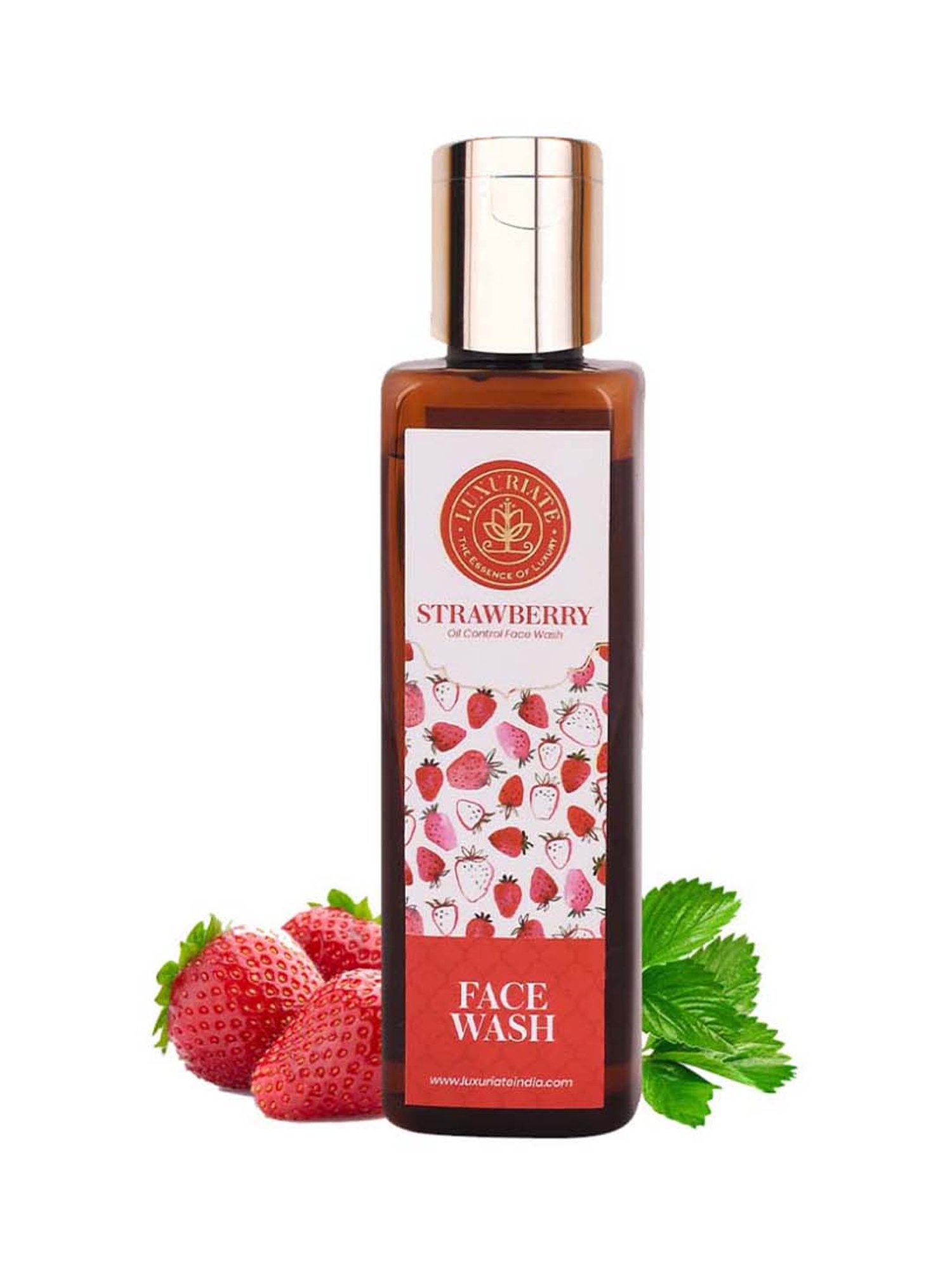 Luxuriate Rejuvenation Strawberry Face Wash Cleanser - 100 ml