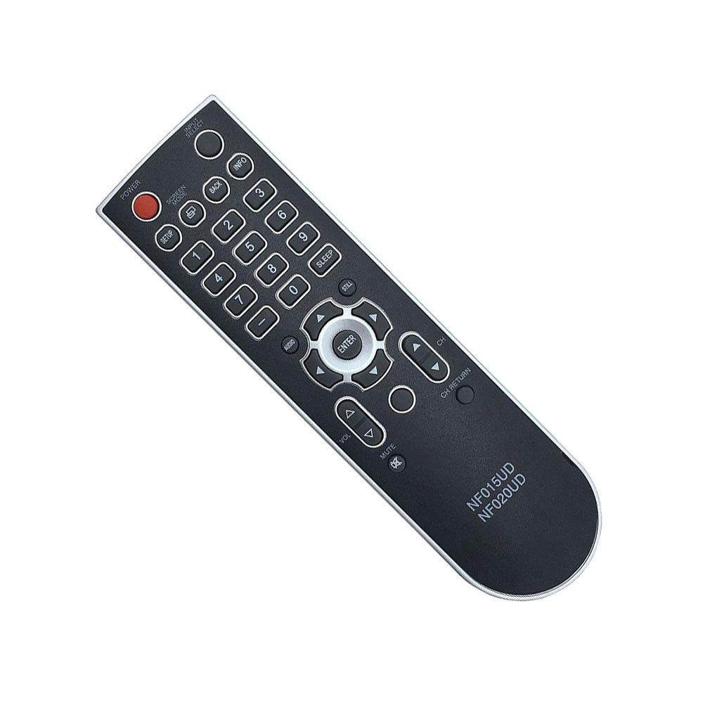 New Replacement NF015UD/NF020UD for Emerson/Sylvania TV remote control LC320EM8A