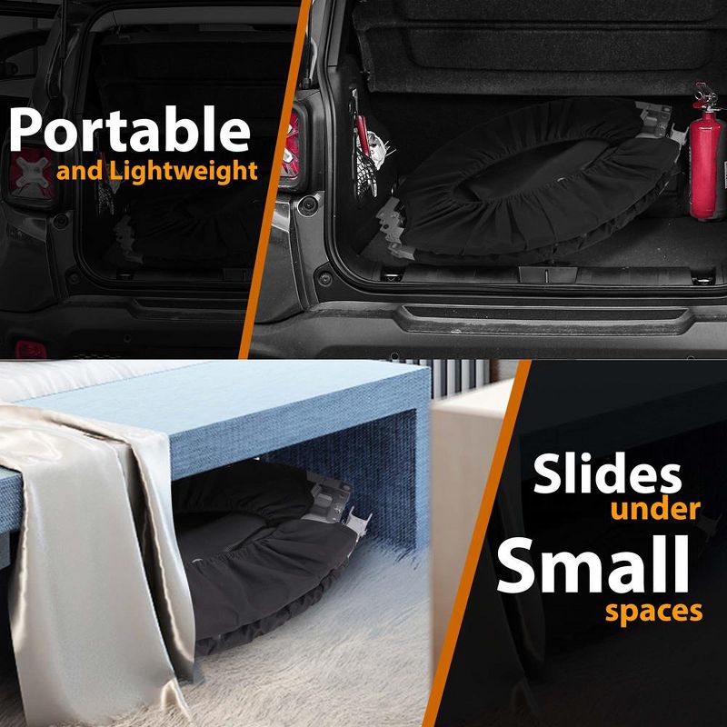 JumpSport SureStep Removable 2-Step Trampoline Safety Ladder - Easy to Attach