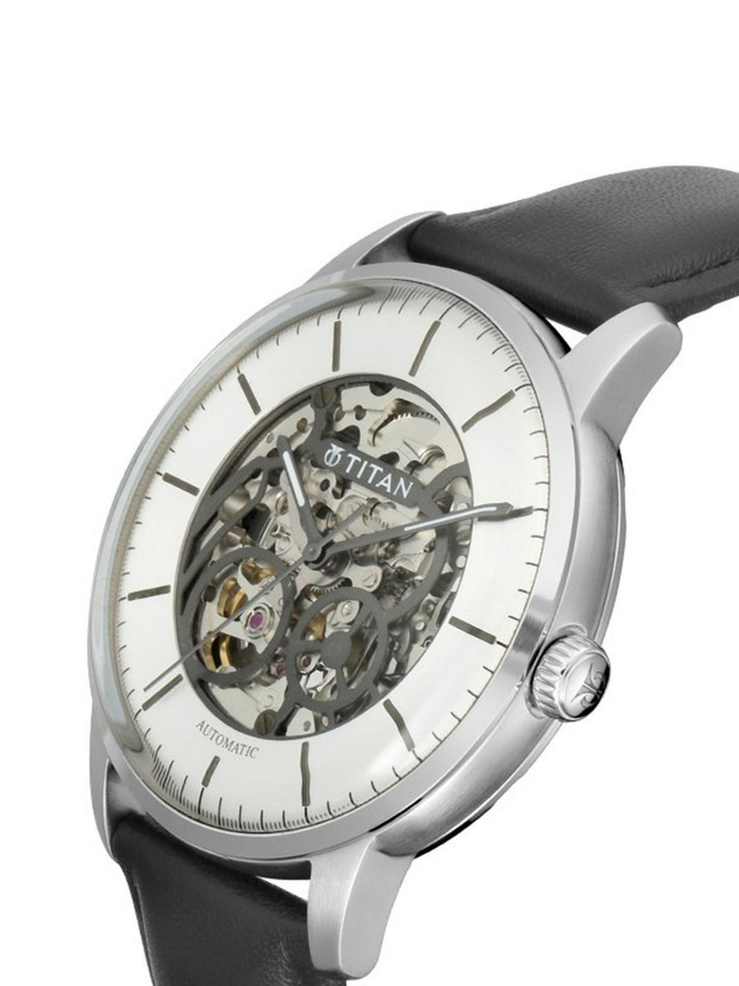 Titan NR90110SL01 Mechanical Analog Watch for Men