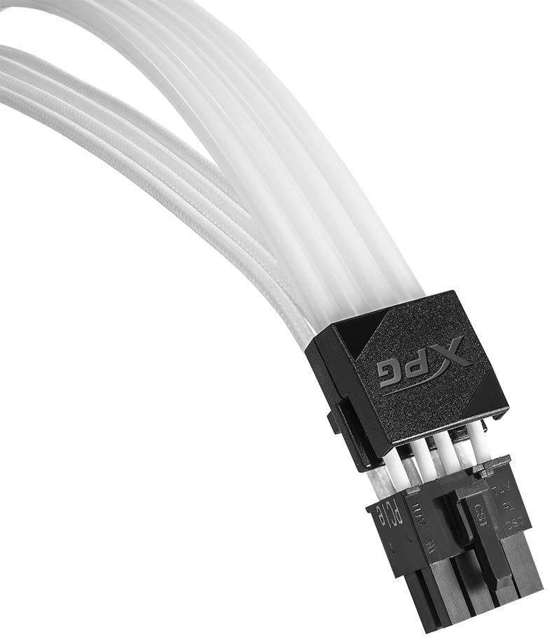 XPG Prime ARGB 8 PIN (6+2) Addressable RGB VGA Extension Cable (ARGBEXCABLE-VGA-BKCWW)