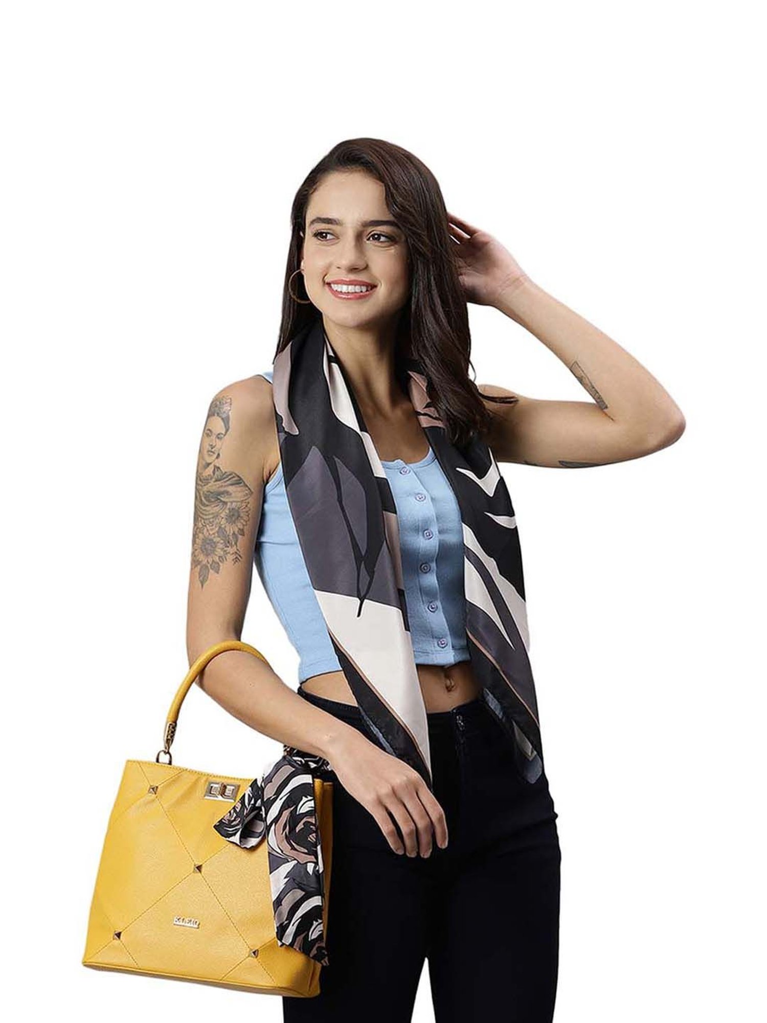 Tossido MultiColor Printed Stole