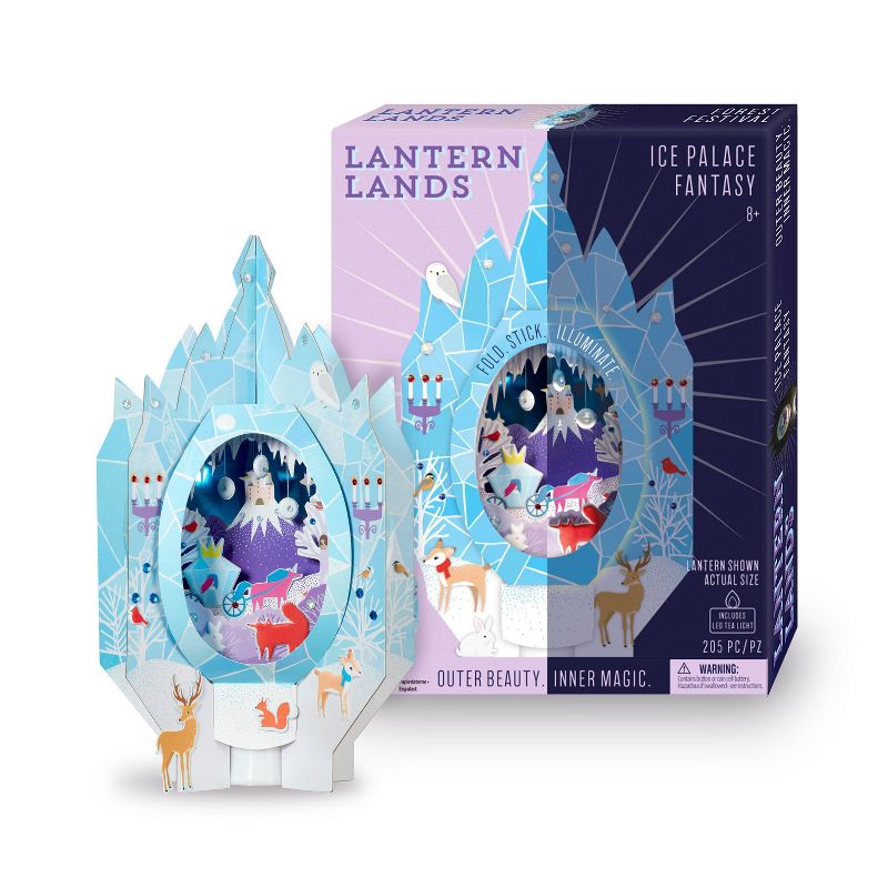 Bright Stripes Lantern Lands - Ice Palace Fantasy