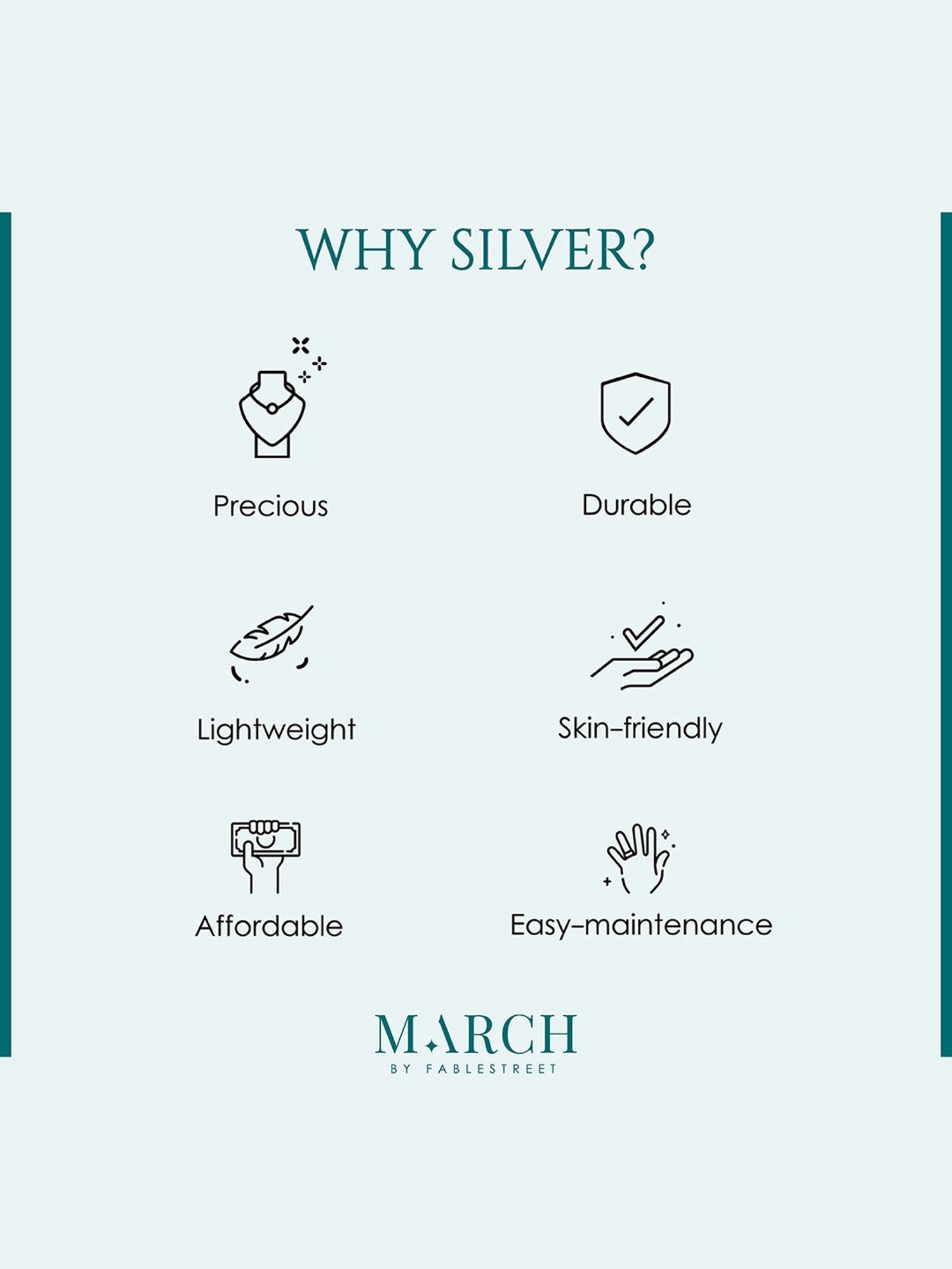 March by FableStreet 18K Gold-Plated Adjustable Men's Ring in 925 Silver