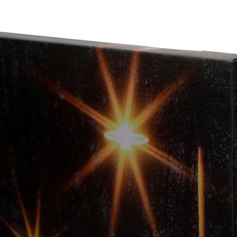 Northlight LED Lighted Nighttime City Park Scene Canvas Wall Art 23.75"