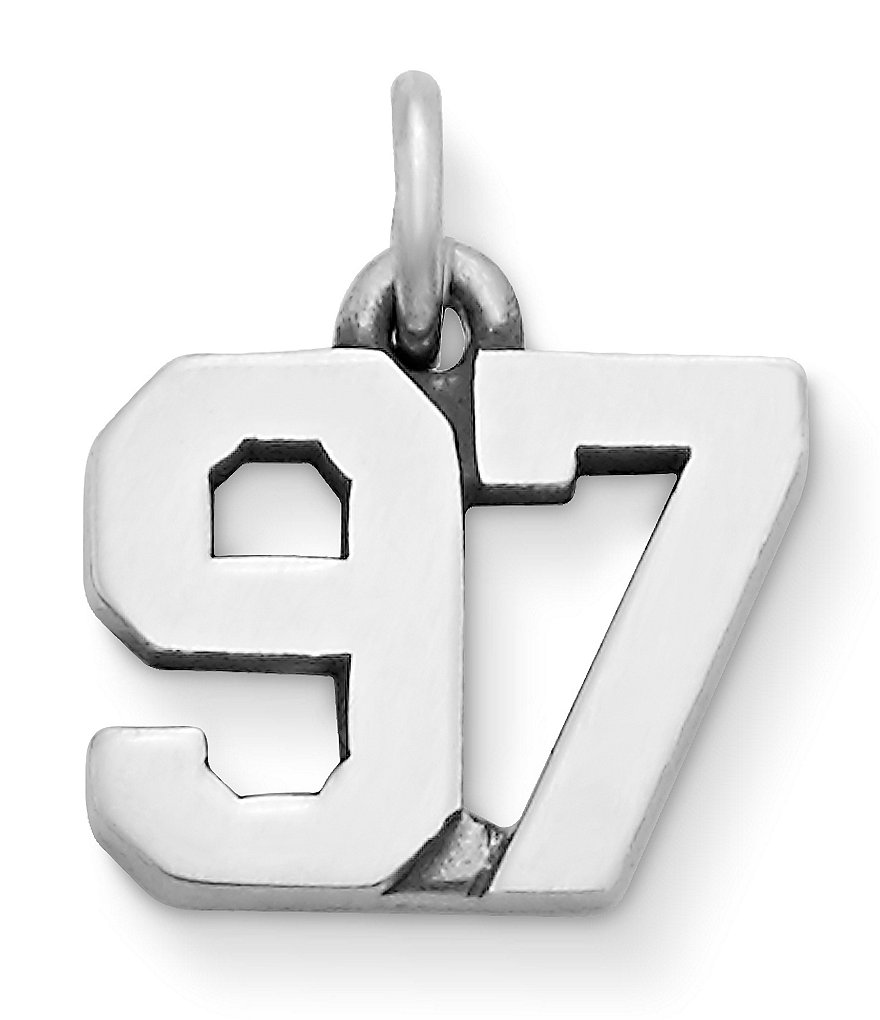 James Avery Faceted Lab-Created Amethyst February Birthstone Charm