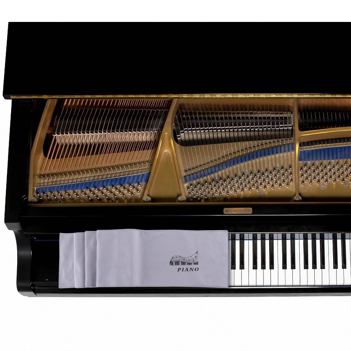 One Pair 5A Drumsticks Nylon Drum Sticks Black