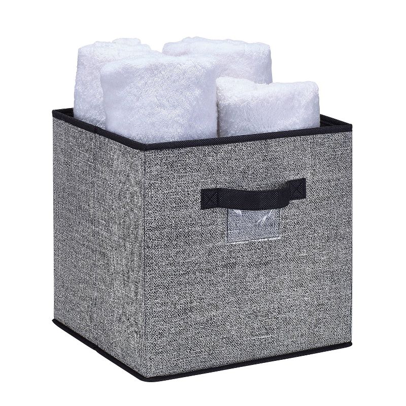 Simplify Collapsible Storage Cube Black