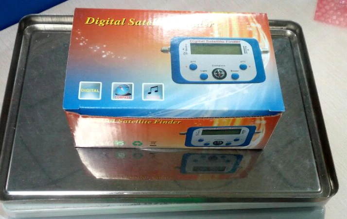 Newest Digital Satfinder Compass Sat Finder Receptor TV Satellite Receiver LED Display Decoder Satlink Night Vision Backlight