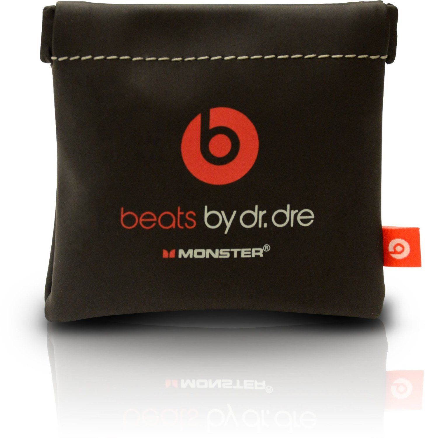 NEW Genuine Urbeats Beats By Dr Dre In Ear Headset Earphones + Pouch - White/Red (NON RETAIL PACKAGING)